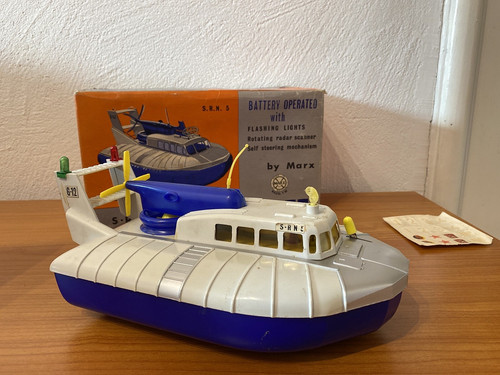 Rar marx toys - marx, hovercraft
