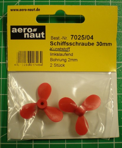 Schiffsschraube 30mm 2mm - schiffsschraube,