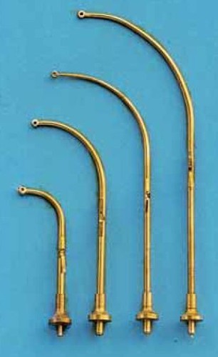 Aeronaut davit messing - davit, 35mm