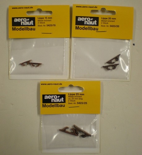 Lippe metall stück - 2, neu